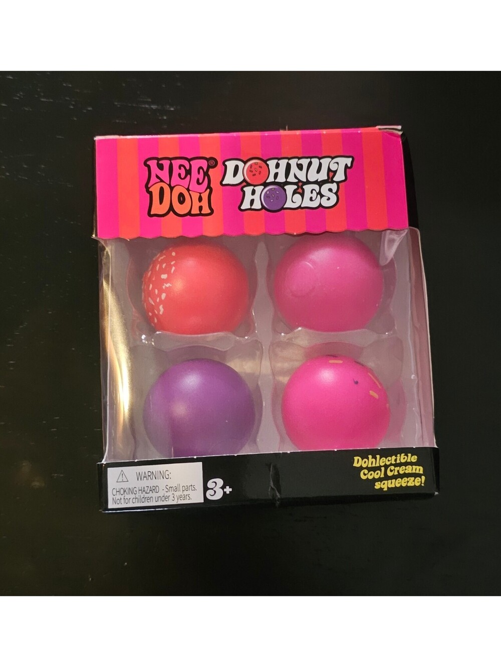 Needoh dohnut holes 4 pack new authentic